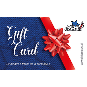Gift  Card de Chilecostura - opcion de regalo ideal