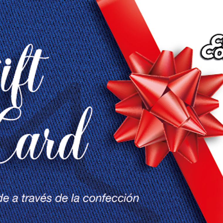 Gift  Card de Chilecostura - opcion de regalo ideal 1