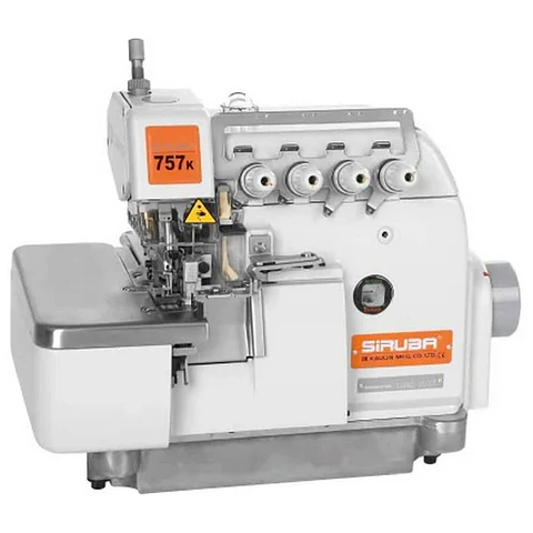 Overlock  Siruba 757K-516X2-56 – Pesada , 5 hilos,  Alta Velocidad y Seguridad en Costura