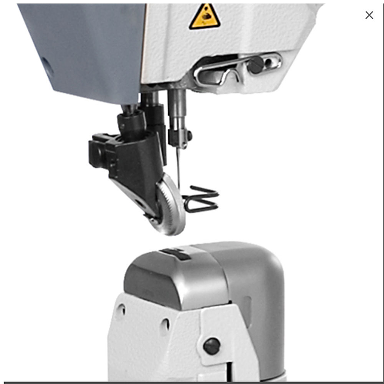 MÁQUINA APARADORA SIRUBA RT-728K-24H DE 2 AGUJAS – IDEAL PARA COSTURAS EN ÁREAS DE DIFÍCIL ACCESO EN CALZADO Y MARROQUINERÍA 2