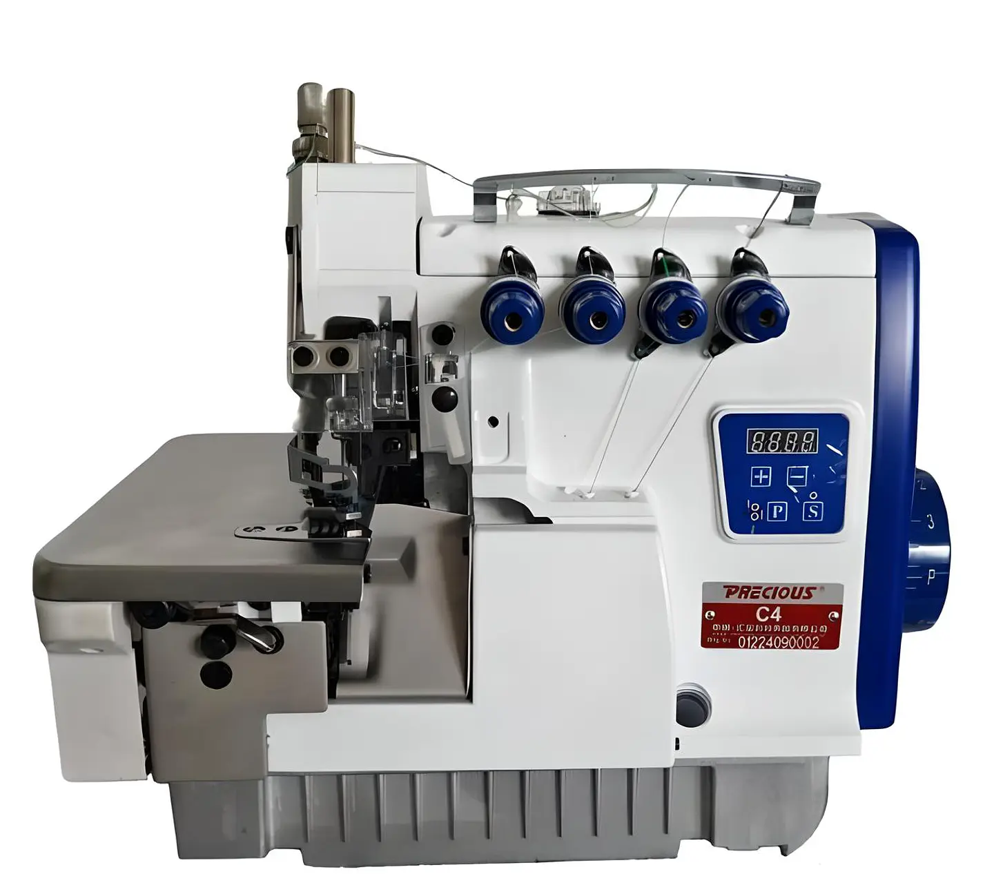 Overlock Precious C4 – Máquina de Coser Industrial 4 Hilos con Motor Directo y Lubricación Automática 2