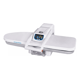 Plancha de Prensa Steam Press: Eficiencia y control en un equipo de planchado profesional