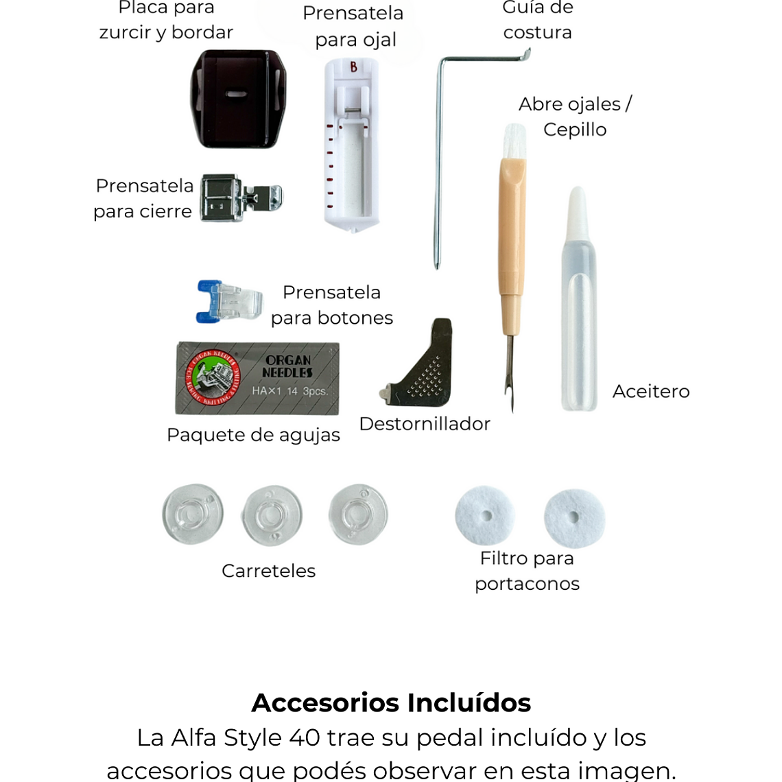 Máquina de Coser Alfa Mod Style 40 – Un Mundo de Proyectos en una Sola Máquina 6