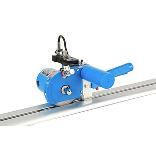 Máquina Cortadora Automática JAPSEW ST-360 W con Riel de 2.6 m | Corte Preciso para Producción Textil Industrial