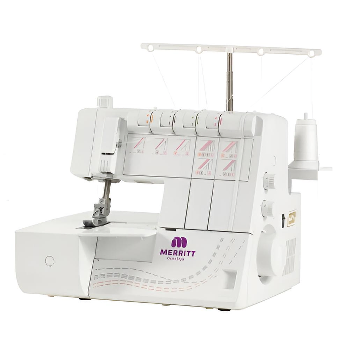 Máquina Colleretera Merritt ME 3090 – Coverstitch Profesional para Lencería y Ropa Deportiva 2