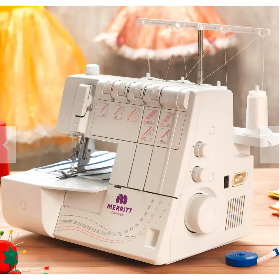 Máquina Colleretera Merritt ME 3090 – Coverstitch Profesional para Lencería y Ropa Deportiva 6