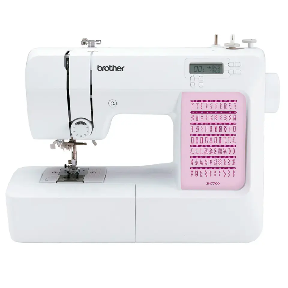 Máquina de Coser Computarizada Brother SH7700 – 70 puntadas, ojal automático, brazo libre,  para confección doméstica y profesional 1