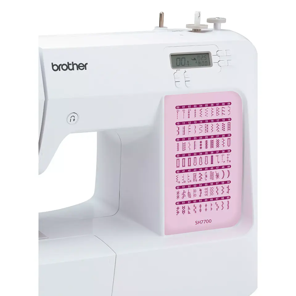 Máquina de Coser Computarizada Brother SH7700 – 70 puntadas, ojal automático, brazo libre,  para confección doméstica y profesional 3