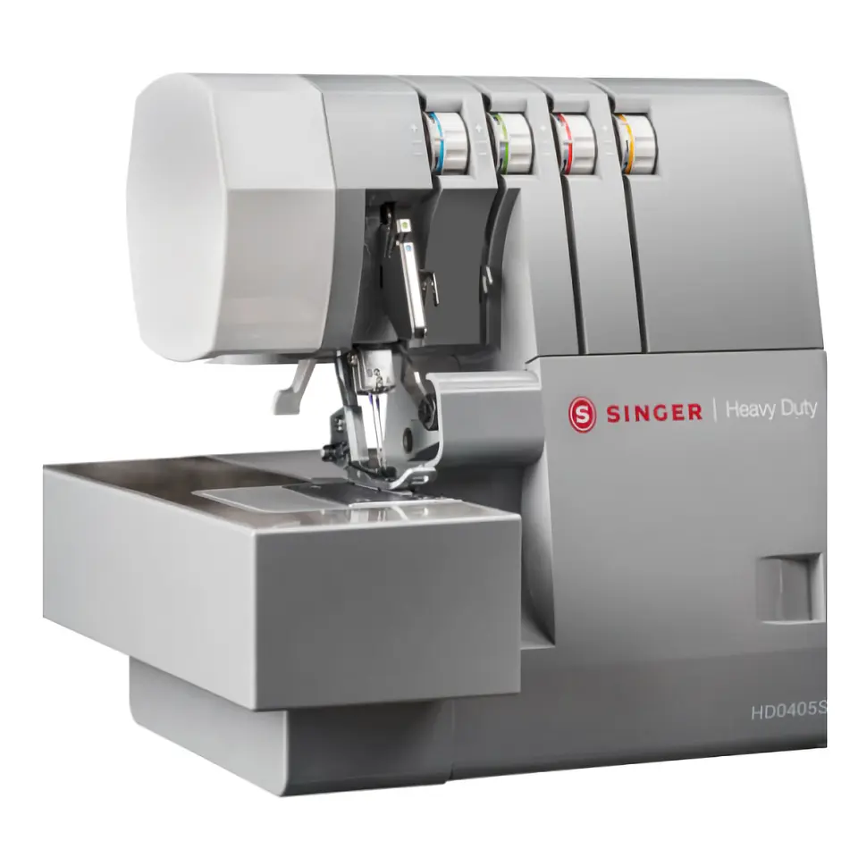 Máquina Overlock Singer HD0405S Heavy Duty – Potencia y durabilidad profesional 5