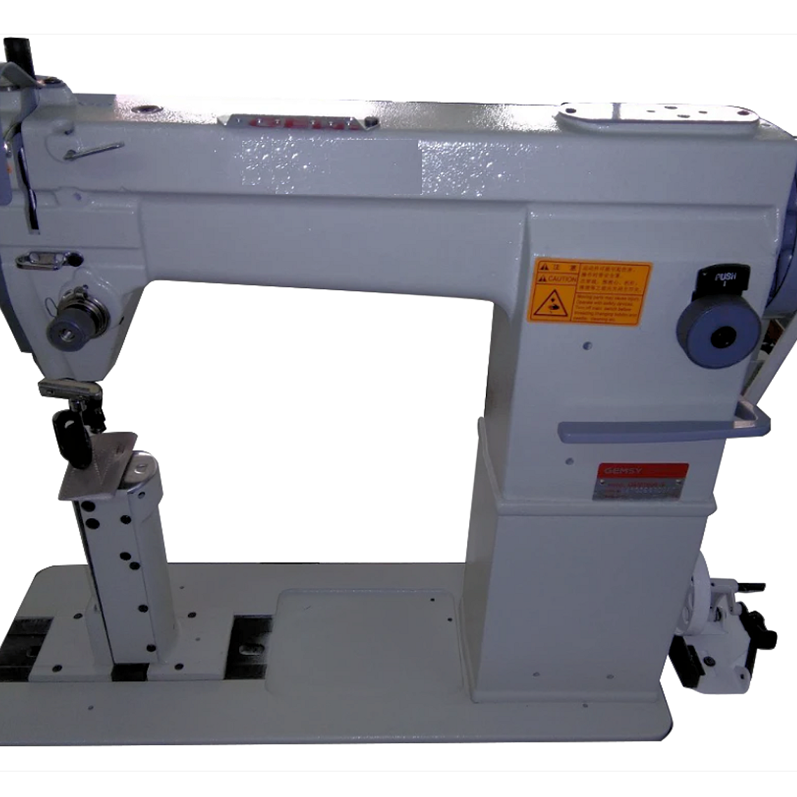 Aparadora Bsq Mod 2000-5 – Máquina de Coser Cama de Columna para Calzado, Bolsos y Marroquinería 1