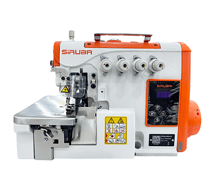 Overlock Siruba Mod. 547QE-514M3-24 – Máquina de Coser Industrial de 4 Hilos con Motor Servo Integrado