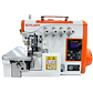 Overlock Siruba Mod. 547QE-514M3-24 – Máquina de Coser Industrial de 4 Hilos con Motor Servo Integrado - thumbnail 2