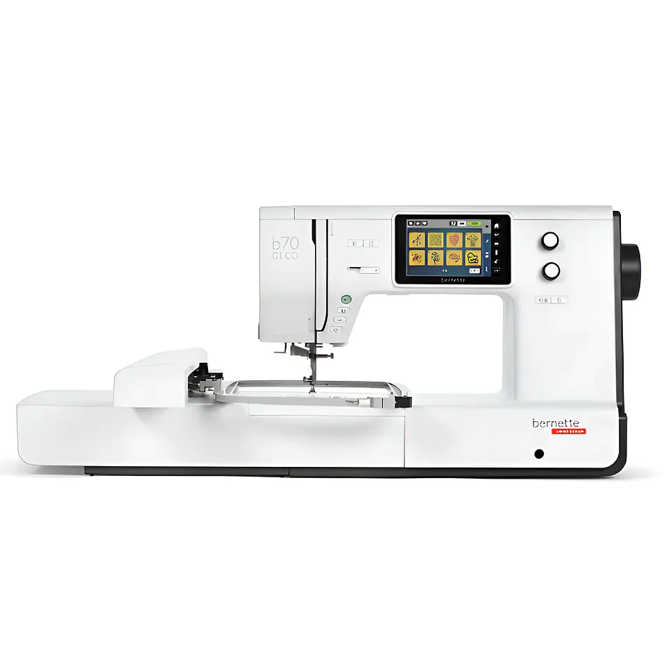 Bordadora Bernette B70 DECO –  208 Diseños + Pantalla Táctil 5” + Área 260×160 mm 1