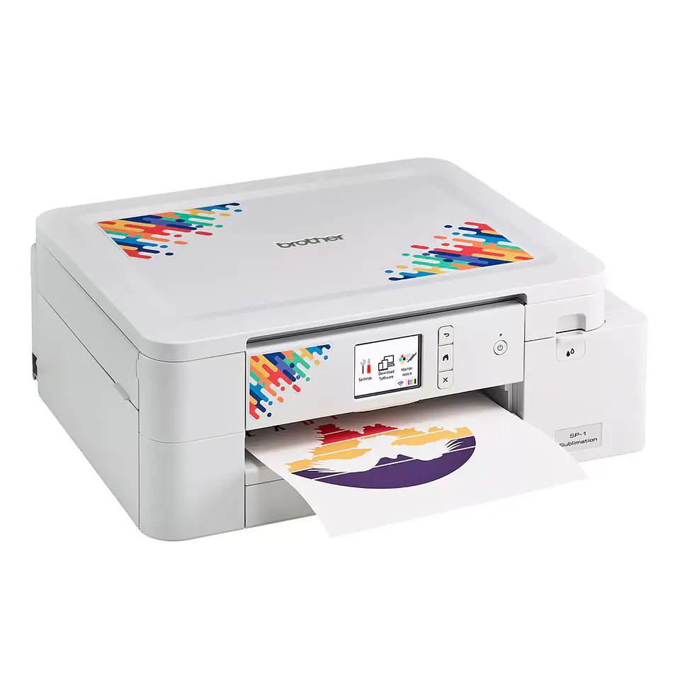 Impresora de Sublimación Brother SP-1 – A4 Profesional | 1200×1200 dpi, WiFi, Tanques de Alto Rendimiento 3
