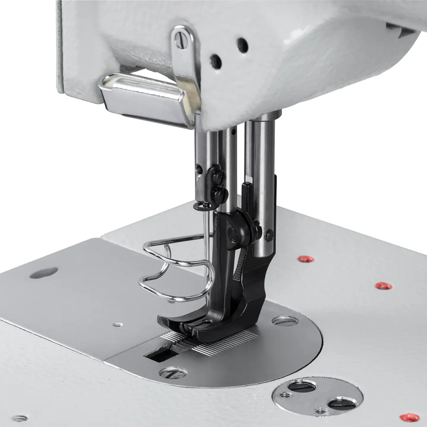 Máquina de Coser Industrial Consew 206RBL-18 – Triple Arrastre, Brazo Largo 18”, Puntada Pesada para Cuero, Marroquinería y Tapicería 4