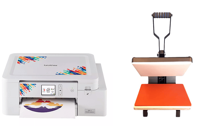 Pack PRO Sublimación Total – Brother SP-1 + Estampadora BSQ DM-3838 (40×40 cm)