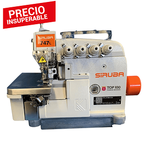 OVERLOCK SIRUBA MOD 747L-514M3-24 - 4 HILOS