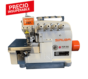 OVERLOCK SIRUBA MOD 747L-514M3-24 - 4 HILOS