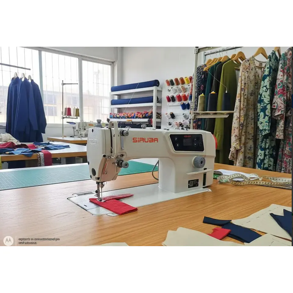 Máquina de Coser Industrial Siruba DL7600 Automática Direct Drive con Corta Hilos 2
