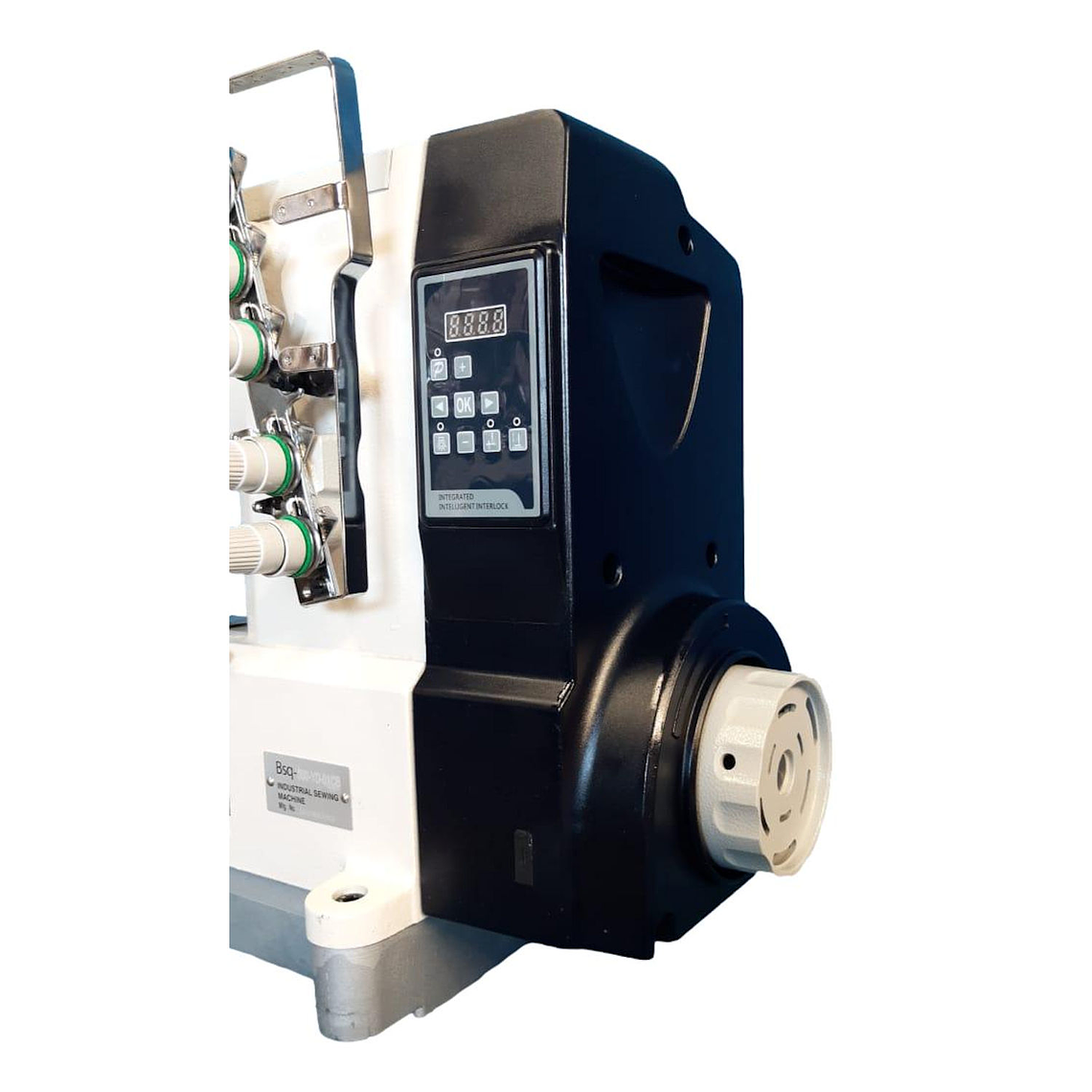 Tapacostura Industrial BSQ 500-YD-01CB con Motor Directo – 3 Agujas 5 Hilos 4