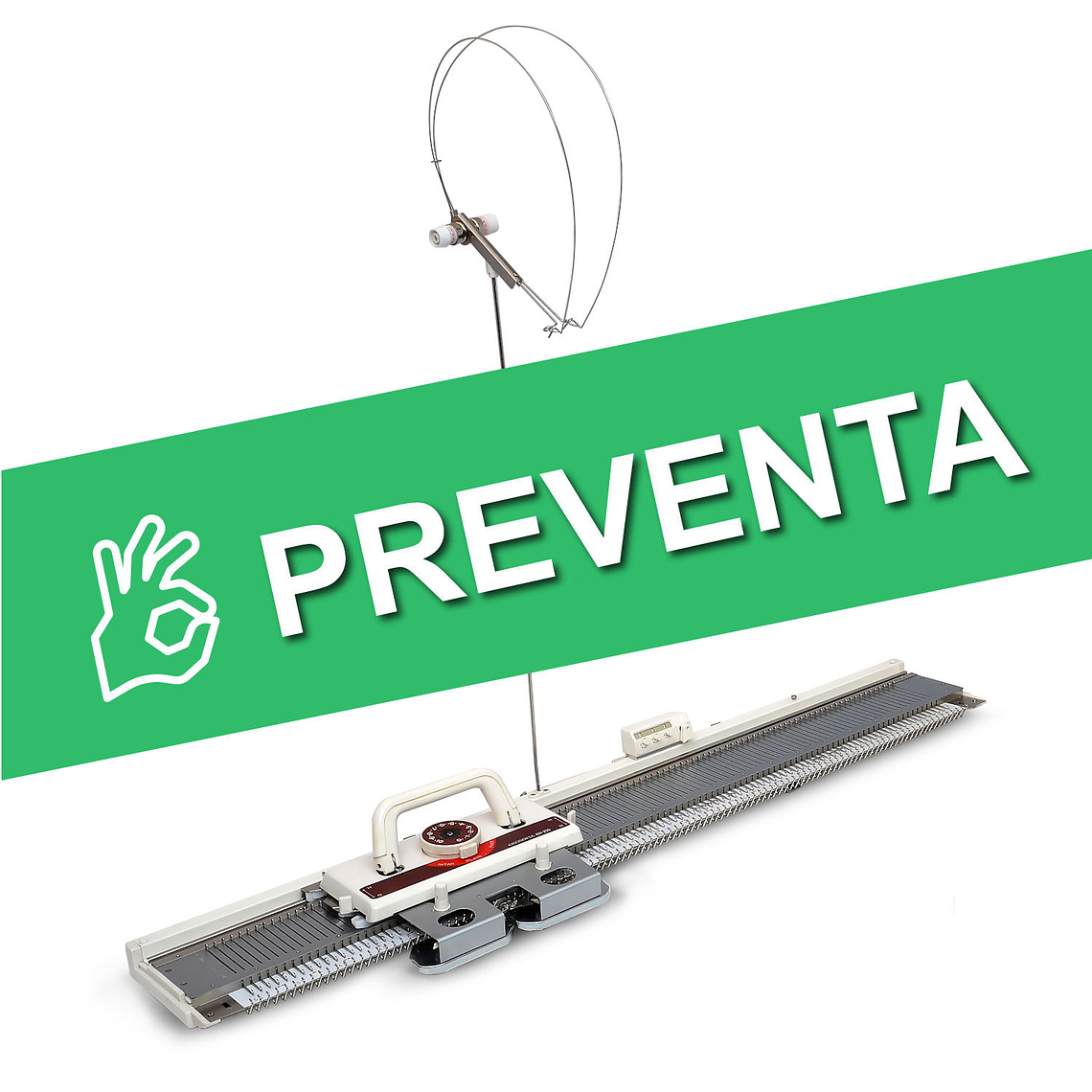 Tejedora KH230 - Robustez y Versatilidad para Tejidos Gruesos 1