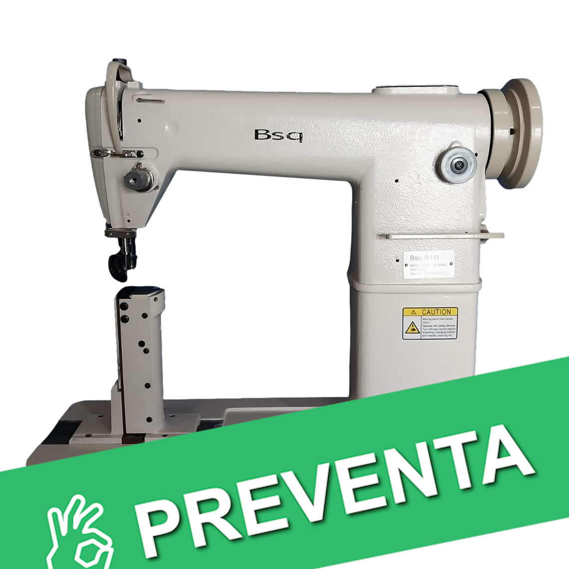 Aparadora BSQ Mod 810: Potencia y Precisión para Coser en Cuero 1