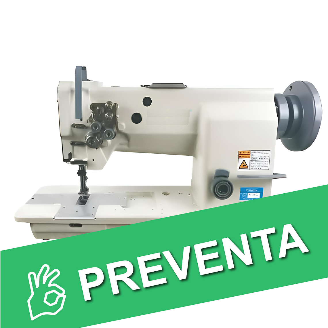 Máquina de Coser Industrial Bsq mod 4410 Triple Arrastre | Ideal para Cuero, Lona y Tapicería 1