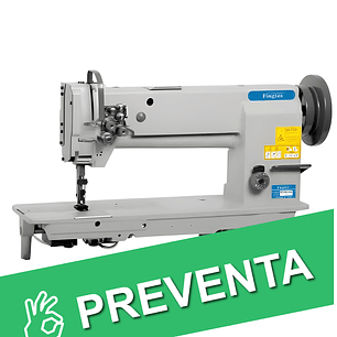 Recta Industrial de Brazo Largo Bsq-20606-1-L18HA – Triple Arrastre, 1 Aguja para Cuero y Tapicería