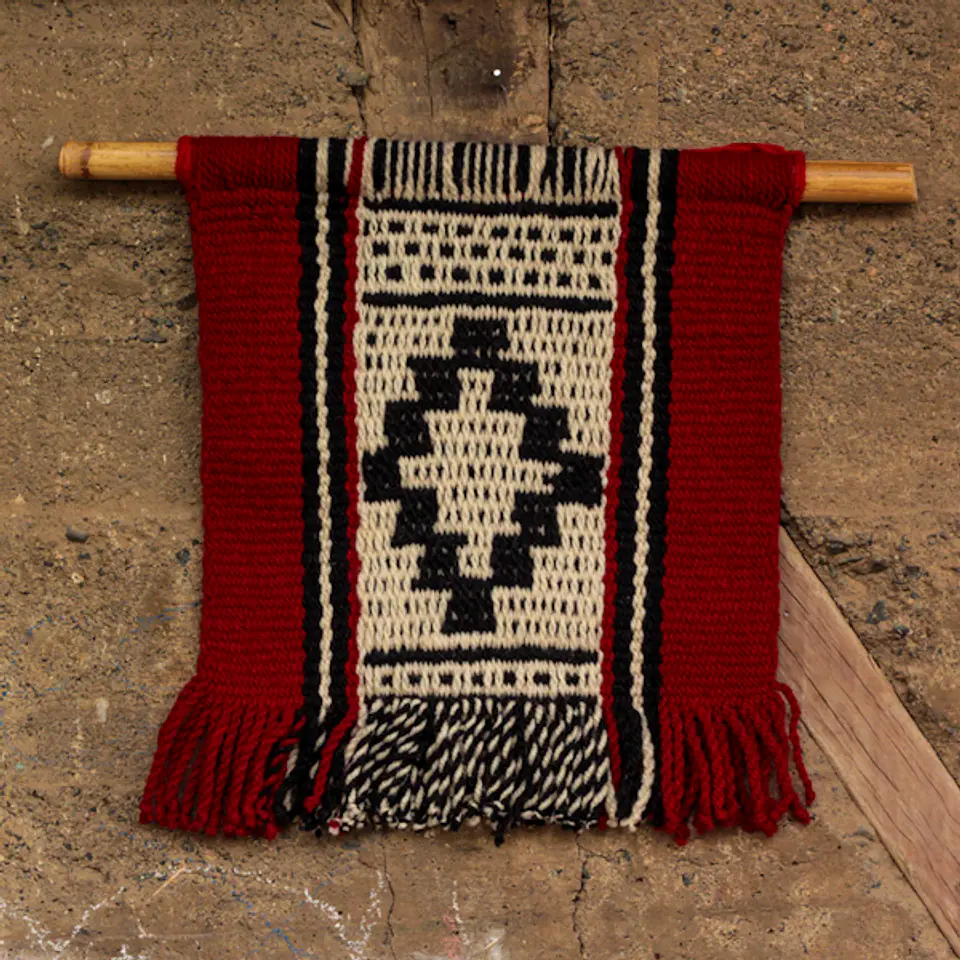 Telar Mapuche Tradicional de Madera – 170 x 250 cm | Hecho en Chile 5