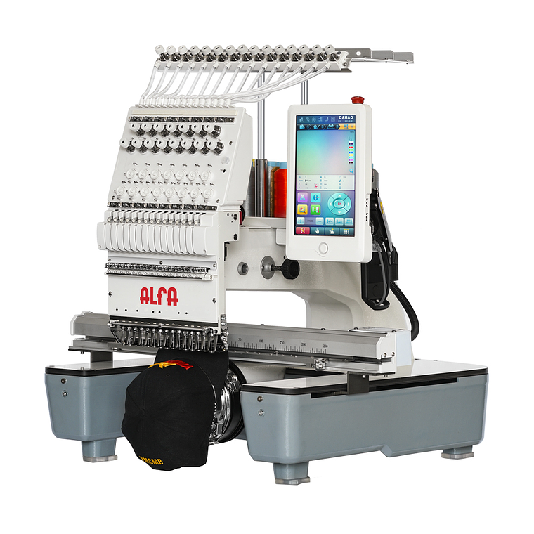 Bordadora Industrial Alfa AX15 15 Agujas - Alfa Española 106 Años - Area bordado 400 x 600 mm 2