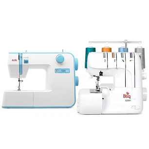 PACK EMPRENDE OVERLOCK 3250 + MAQ COSER STYLE 30