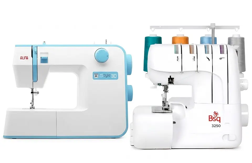 PACK EMPRENDE OVERLOCK 3250 + MAQ COSER STYLE 30 2