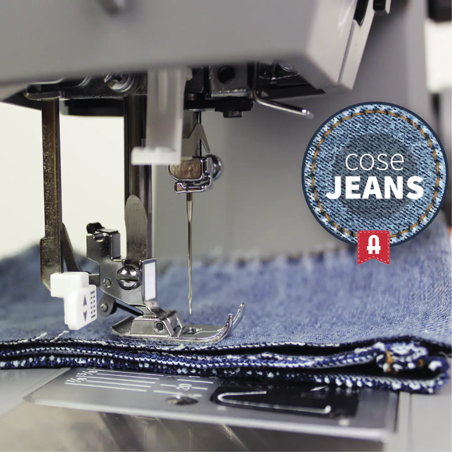 Máquina de Coser Alfa UNIQUE Motor Servo 100W Heavy Duty | Cose Jeans y Telas Gruesas 3
