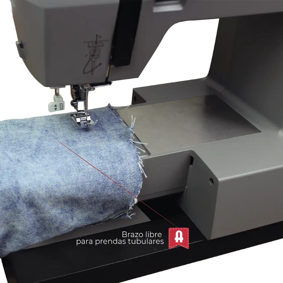 Máquina de Coser Alfa UNIQUE Motor Servo 100W Heavy Duty | Cose Jeans y Telas Gruesas 4