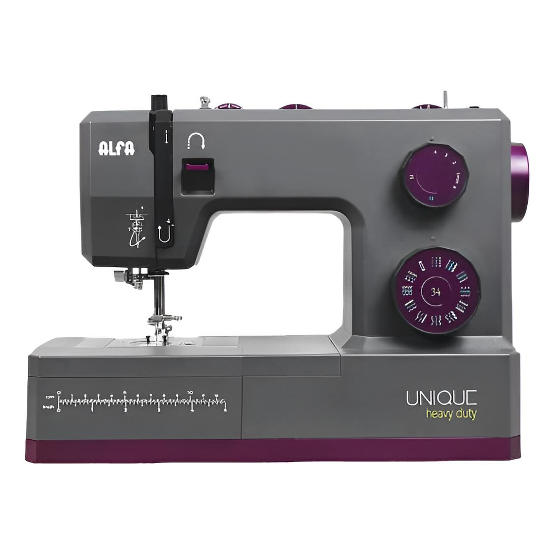 Máquina de Coser Alfa UNIQUE Motor Servo 100W Heavy Duty | Cose Jeans y Telas Gruesas 5
