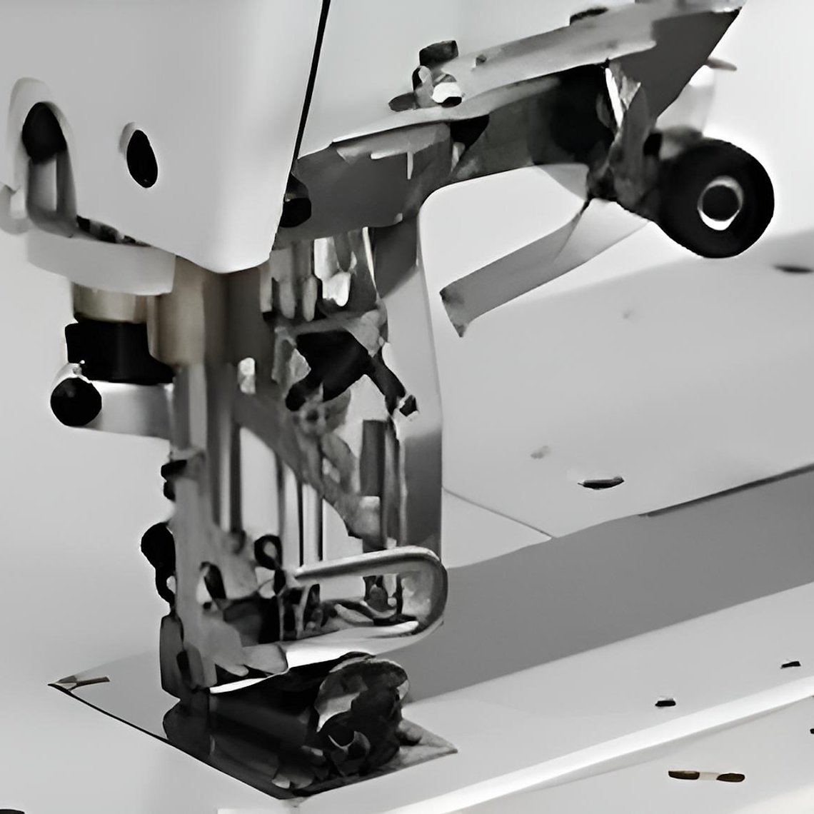 MAQUINA TAPACOSTURA INDUSTRIAL FIT-5700D - DUO: Cama Plana y Pegadora de Cuellos en una - DIRECT DRIVE 3