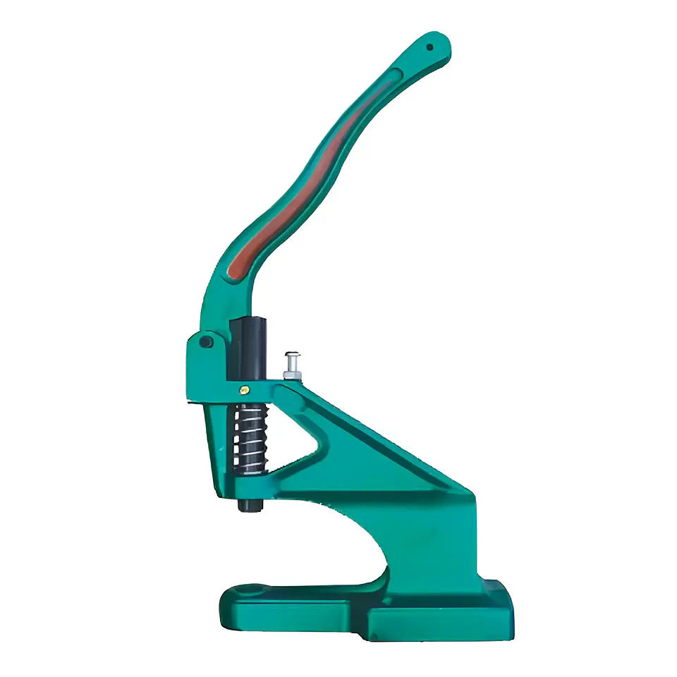 Remachadora Ojetilladora Industrial de Mesa – Fierro Fundido, Orificio 12mm | Broches y Ojetillos para Tela, Cuero y Marroquinería 1