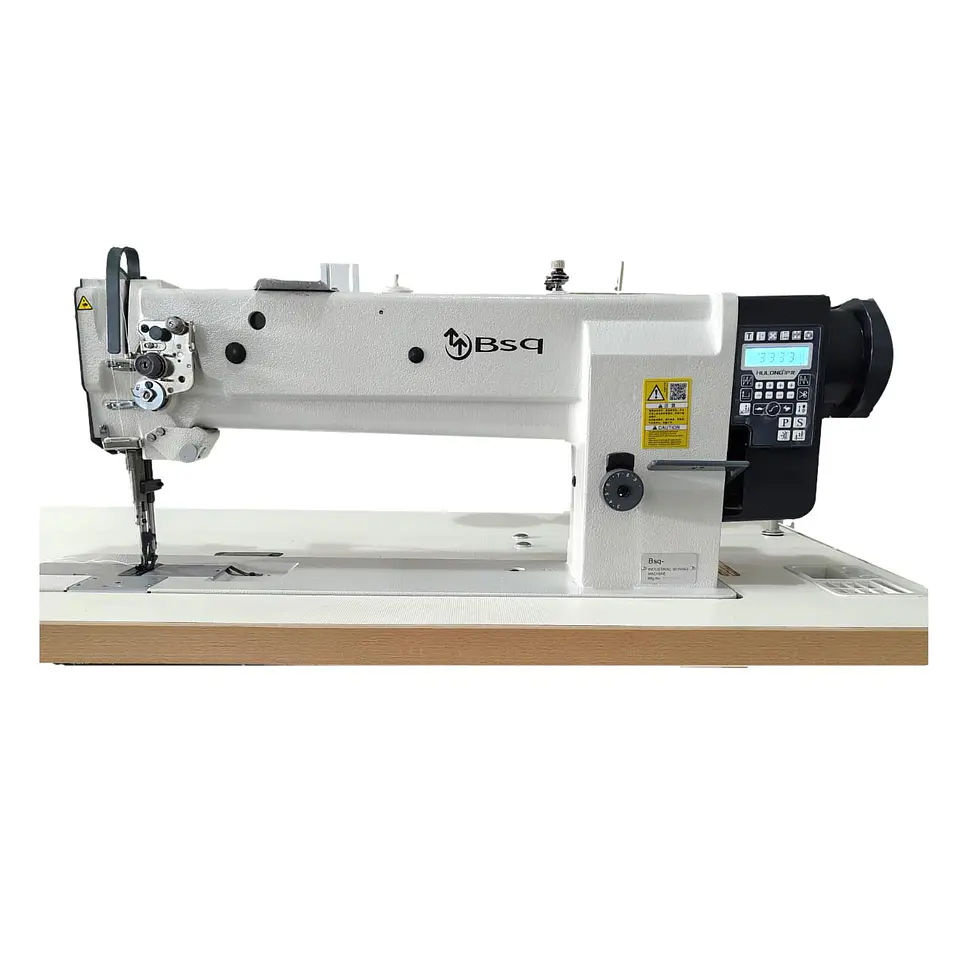 Máquina Recta Industrial AUTOMATICA Brazo Largo BSQ 20606 18