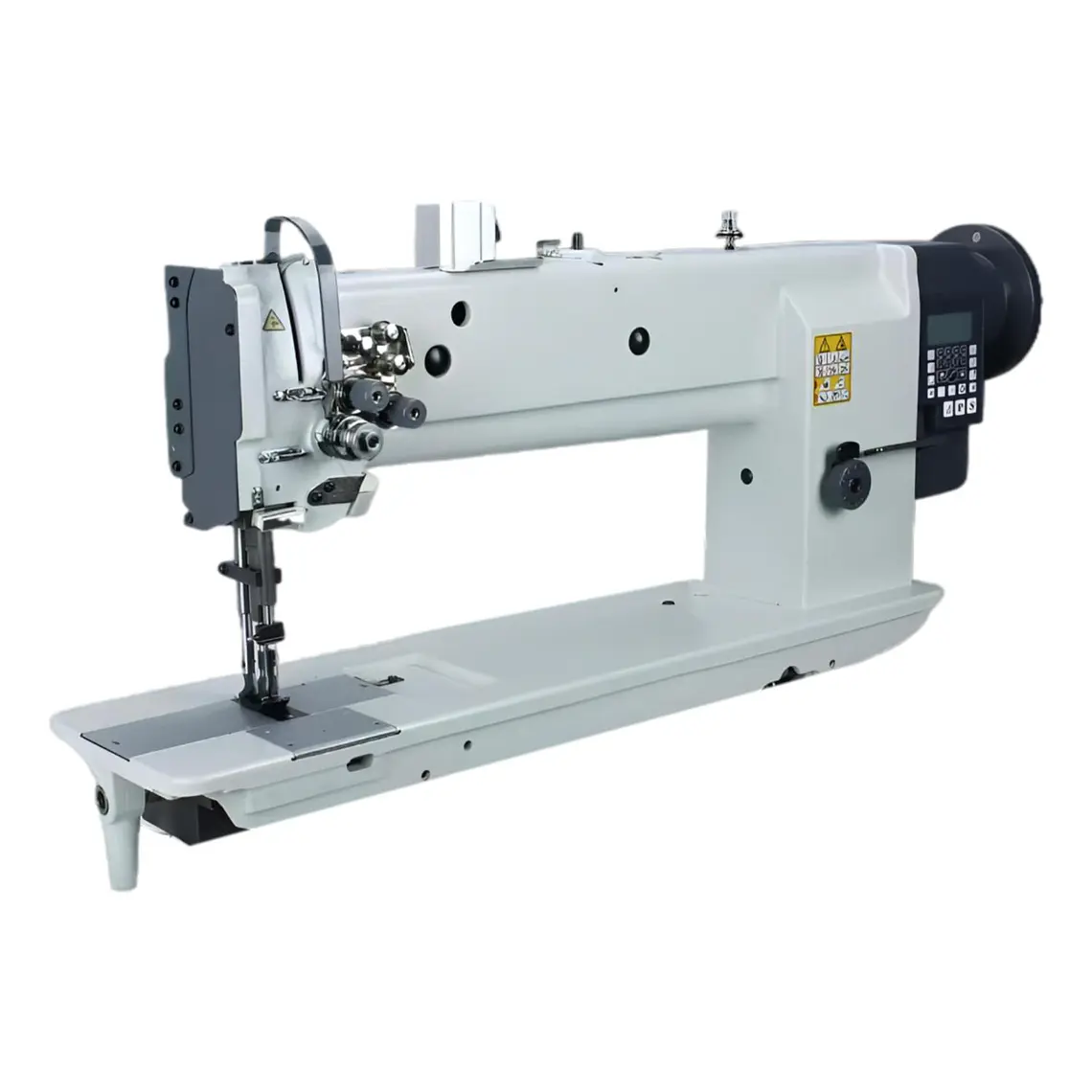 Máquina de Coser Industrial para Tapicería Pesada GC20608-2L | 2 Agujas | Brazo de 635mm - 25 pulg | Triple Arrastre. 3