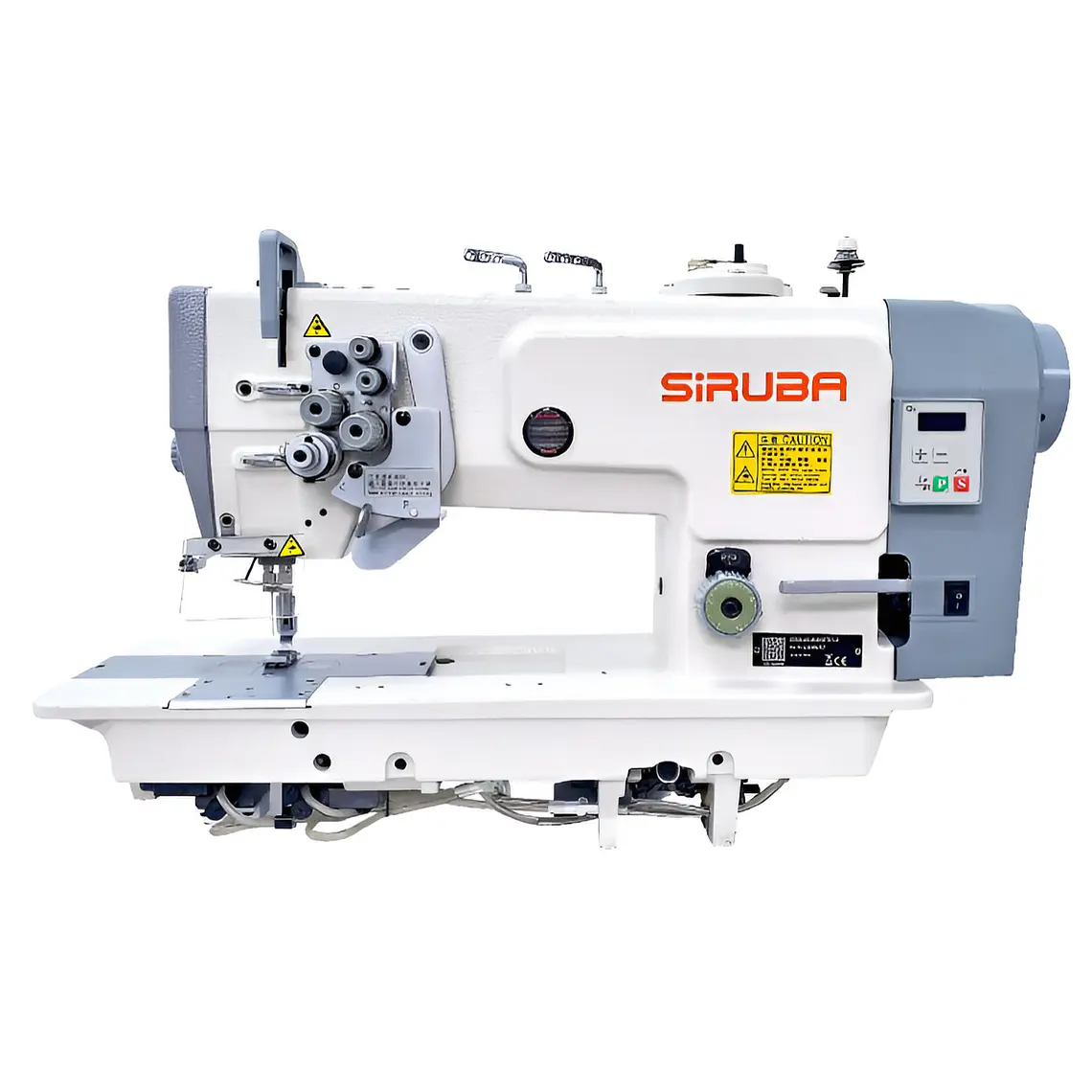 MÁQUINA SIRUBA DOBLE AGUJA DT820-42-064ML | ARRASTRE COMBINADO | DIRECT DRIVE | KIT CADENETA DTU 2