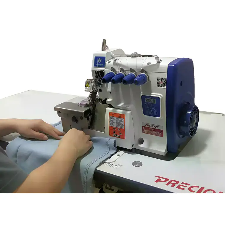 Overlock Precious C4 – Máquina de Coser Industrial 4 Hilos con Motor Directo y Lubricación Automática 3