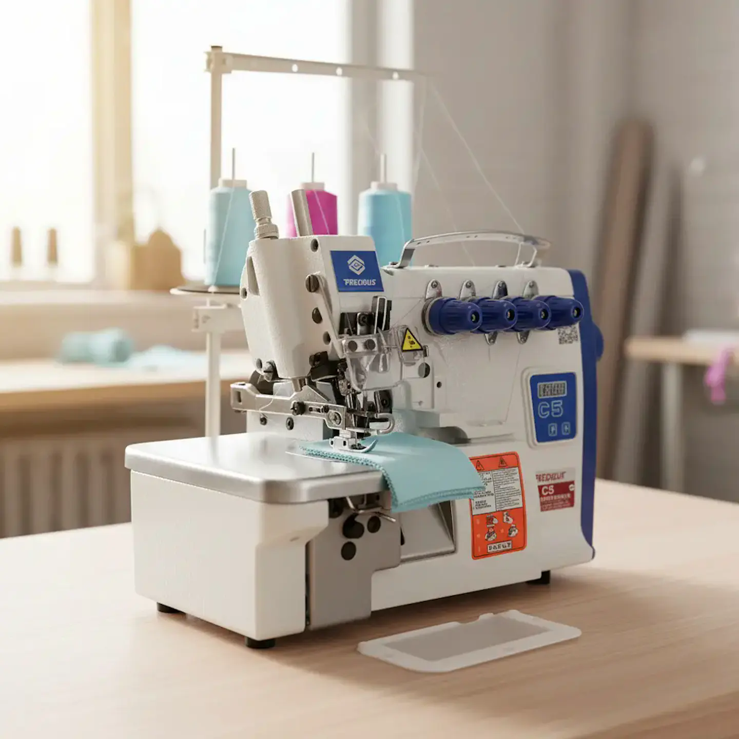 MAQUINA OVERLOCK PRECIOUS MOD C5 - MOTOR DIRECTO 2