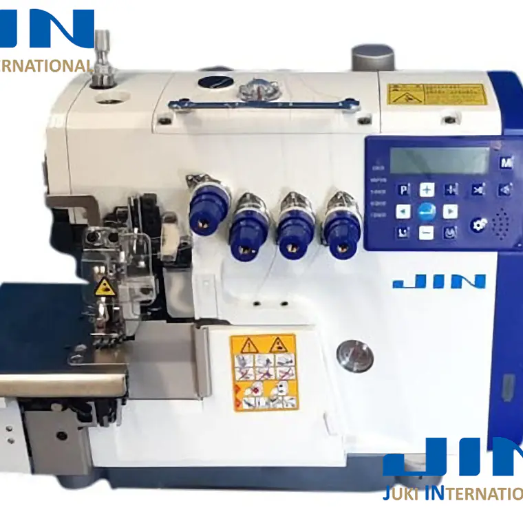 Overlock JIN – Juki International | 5 hilos Automática con Motor Directo 1