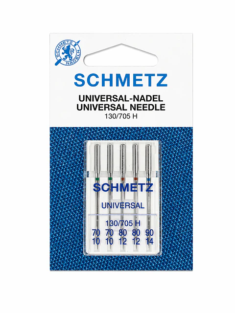 AGUJA SCHMETZ 130/705 H - SURTIDA ( 2#70 - 2#80  - 1#90)