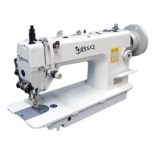 Recta Industrial BSQ MOD 303 Arrastre Combinado – Tapicería y Textiles Pesados, 3000 p/min, Mesa incluida