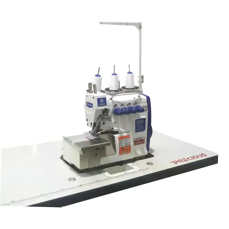 Overlock Precious C4 – Máquina de Coser Industrial 4 Hilos con Motor Directo y Lubricación Automática 1