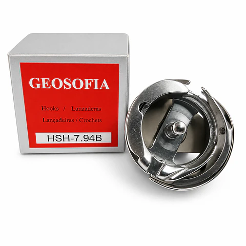 Gancho Giratorio para Máquina Recta Industrial HSH-7.94B | Compatible con Juki, Singer, Brother y más