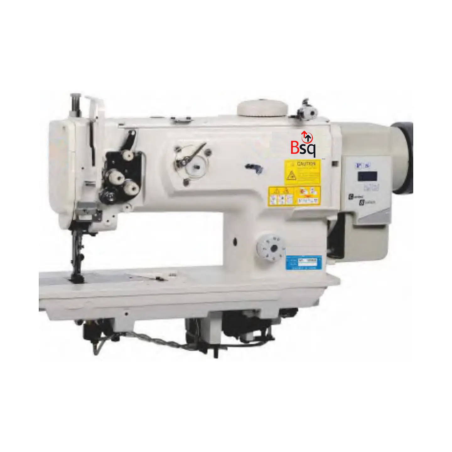 Máquina Industrial Bsq MT-1560N-D Doble Aguja Triple Transporte Direct Drive para Cuero y Tapicería 2