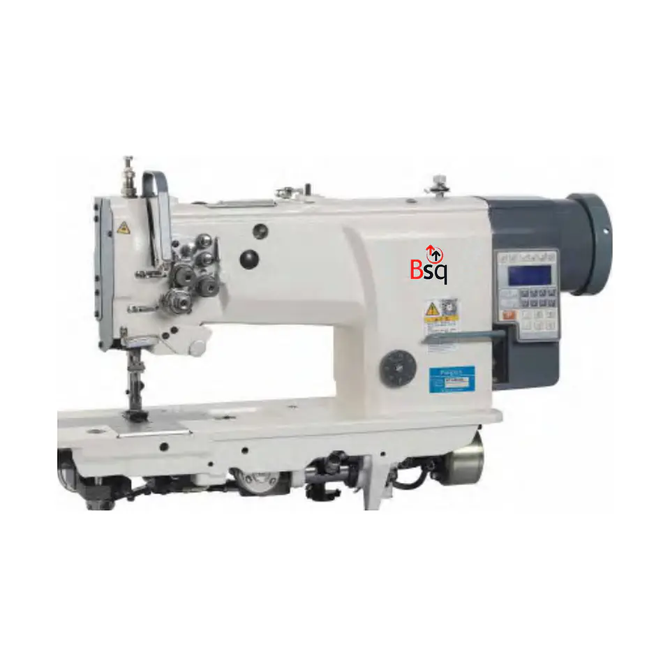 Máquina Industrial Automática Bsq MT-4420-D4 Doble Aguja Triple Transporte con Cortahílo 1