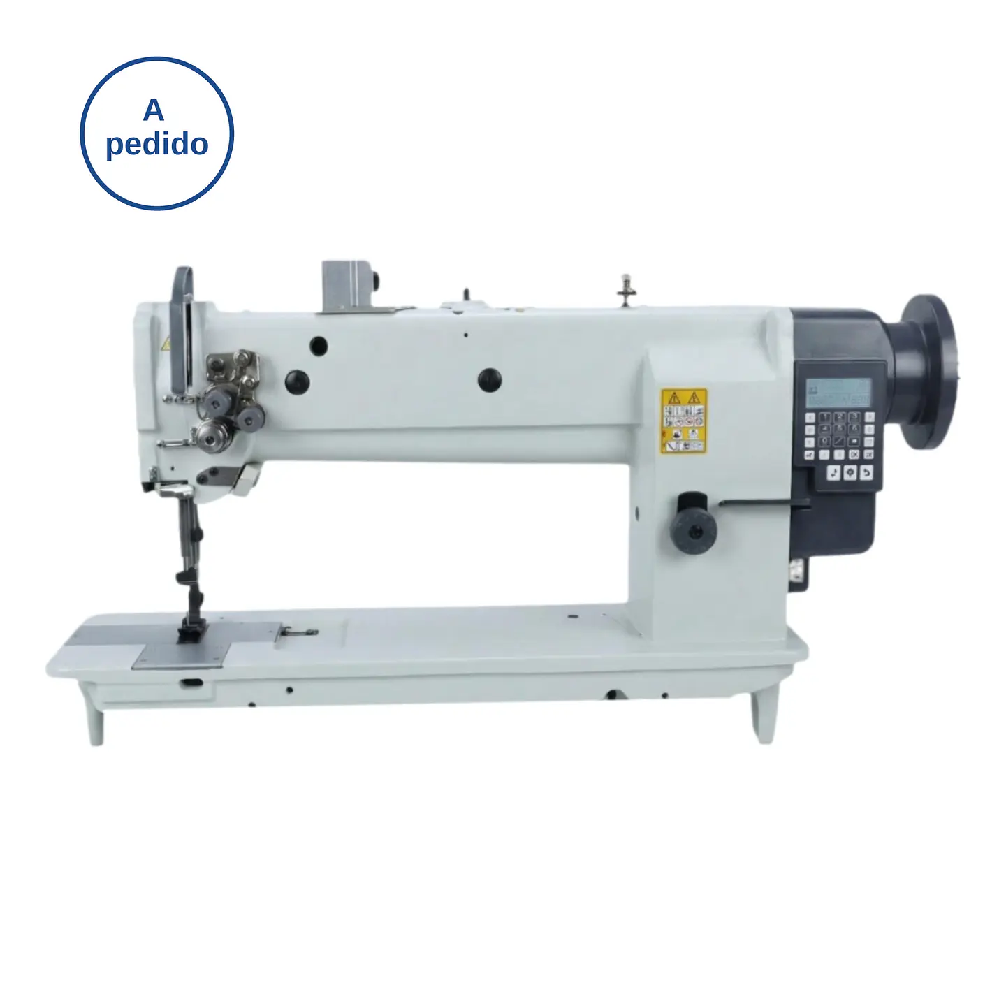 Máquina de Coser Industrial para Tapicería Pesada GC20608-2L | 2 Agujas | Brazo de 635mm - 25 pulg | Triple Arrastre. 1